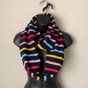 Loft Outlet Striped Infinity Scarf
